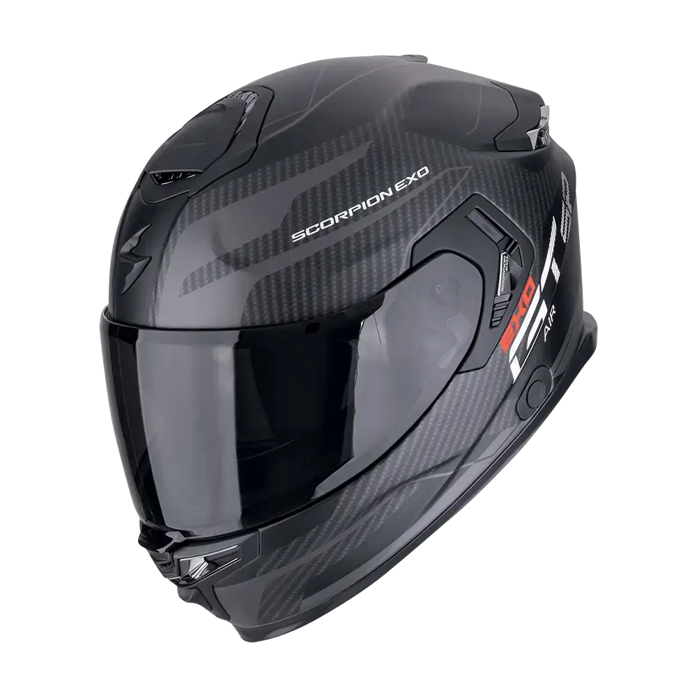Scorpion EXO-GT SP Air Flex Matt Black Silver