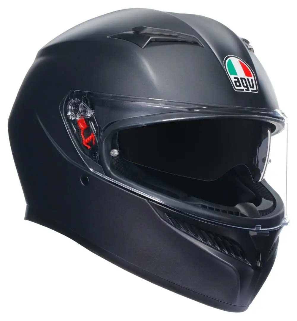 AGV K3 E2206 Matte Black Integral Helmet MPLK - Vespucci