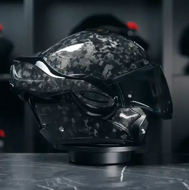 Scorpion Exo-Tech Evo Onyx Forged Carbon Air Solid Black - Vespucci