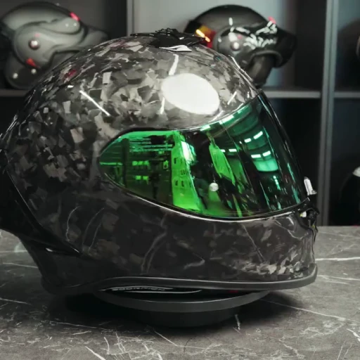 Scorpion visor EXO-1400/R1/520/391 Green (KDF16-1) - Vespucci