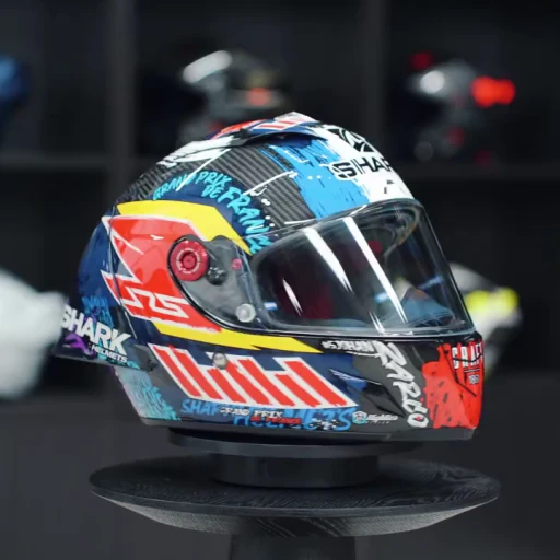 Shark - Shark Race-R Pro GP 22-06 Replica Zarco Chakra - Vespucci