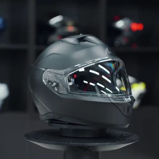 crivit motorcycle flip up helmet MXJ Gear Helmets,Dual Visor Modular Full Face AMS Technology integrated CGM Speeder Mono 3MH Black