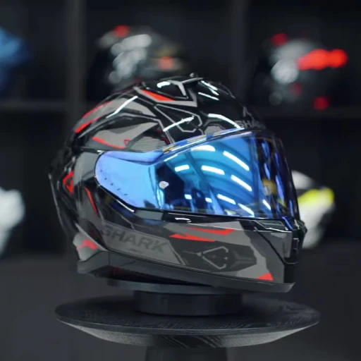 Casque Shark Skwal I3 Venum Or Rouge - Casque Intégral