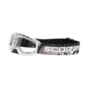 Scorpion Crossbril / Goggle White-Black E24
