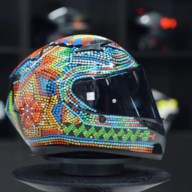 AGV K3 Rossi Winter Test 2018 - Vespucci