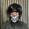 Helm muts zwart skelet sigaar balaclava