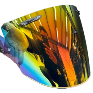 Arai VAS-Z vizier Iridium Rood