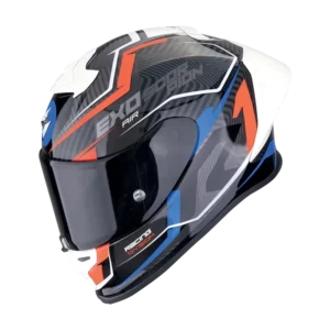 Scorpion Exo-R1 Evo II Air Coup Black-Red-Blue