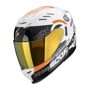 Scorpion Exo-520 Evo Air Titan White Orange