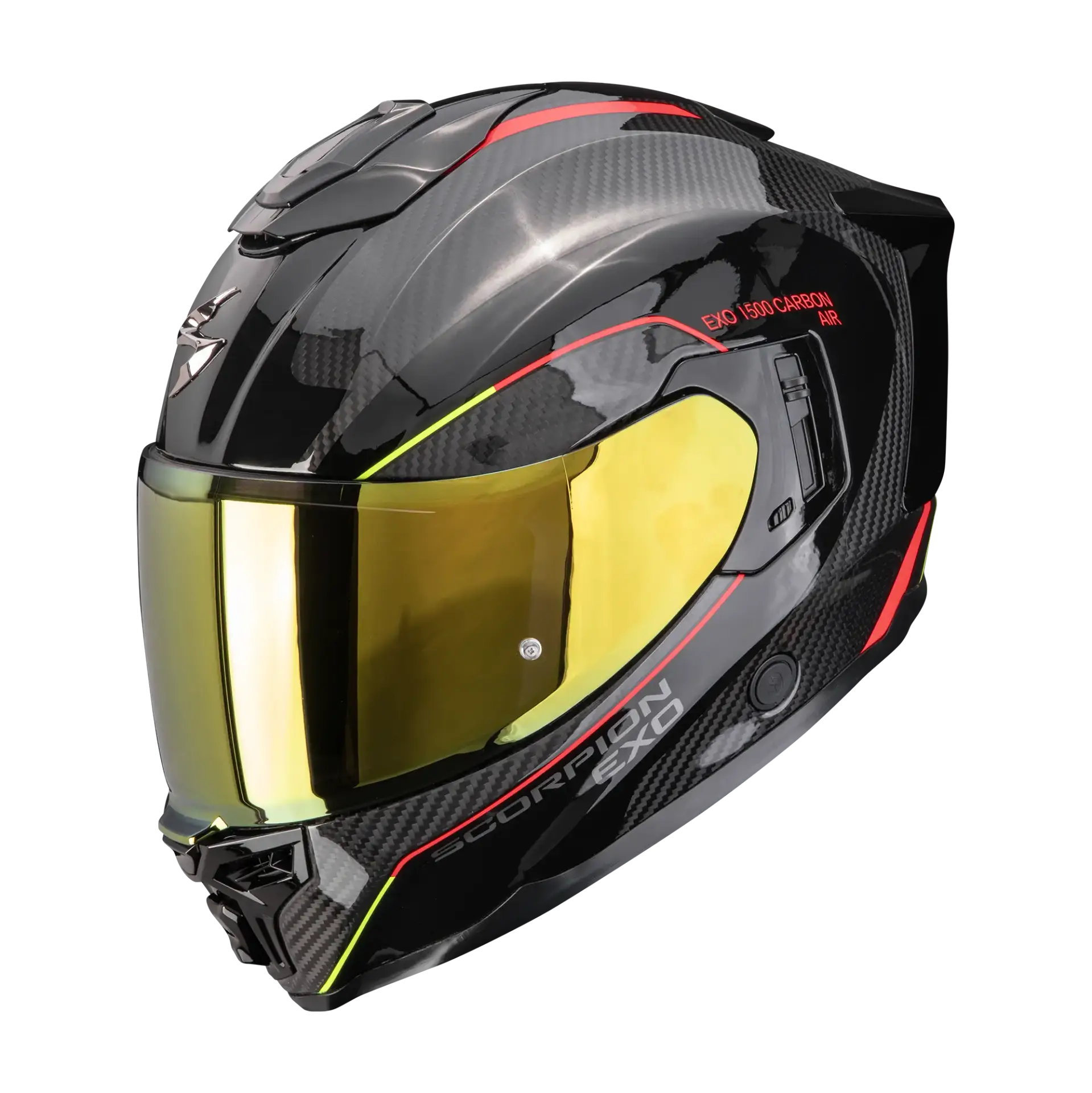 Scorpion EXO-1500 Carbon Mundi Black Red Yellow