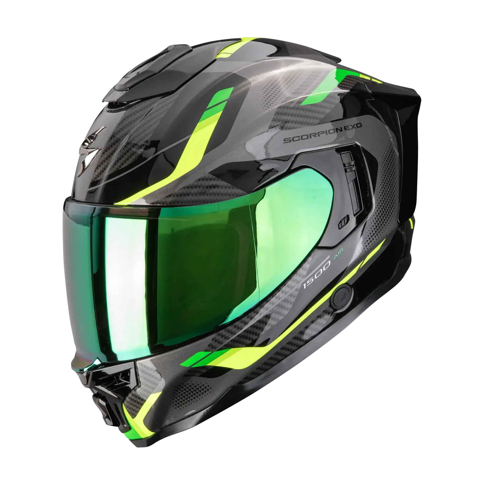 Scorpion EXO-1500 Sleek Black Green