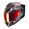 Scorpion EXO-1500 Sleek Noir Rouge