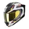 Scorpion EXO-1500 Sleek White Blue Yellow