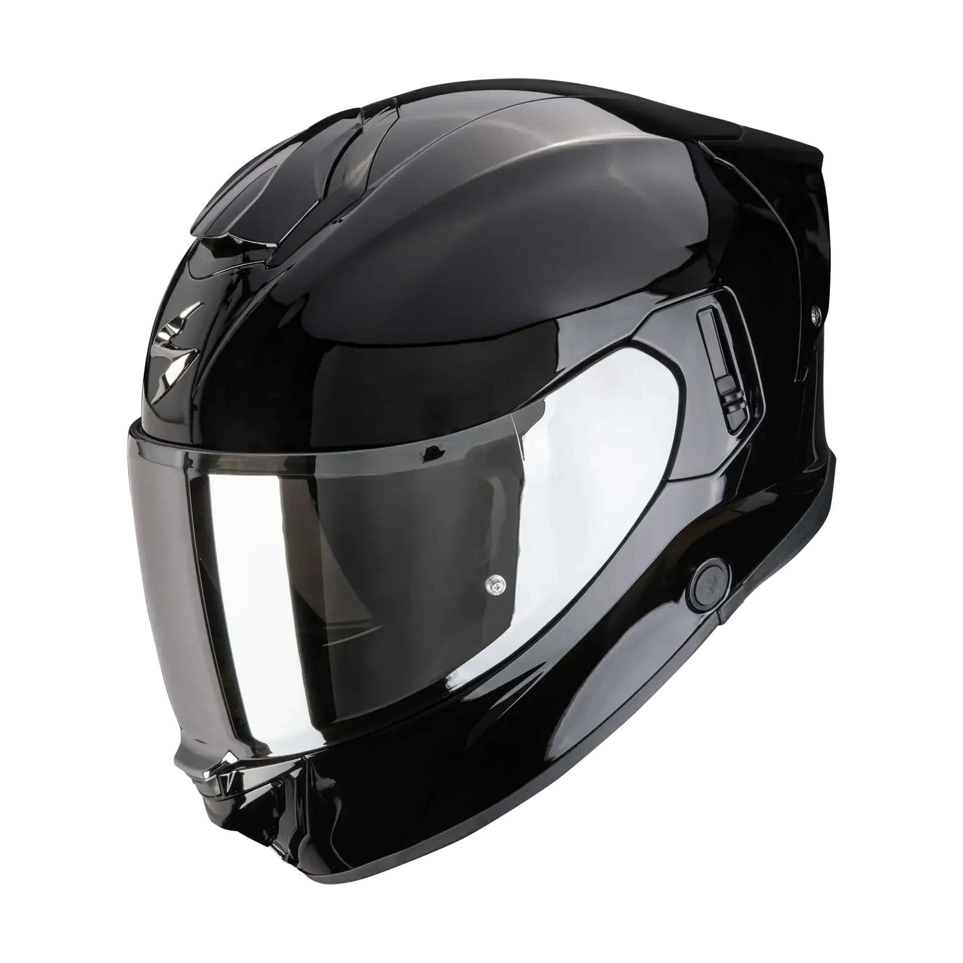 Scorpion EXO-1500 solide noir brillant