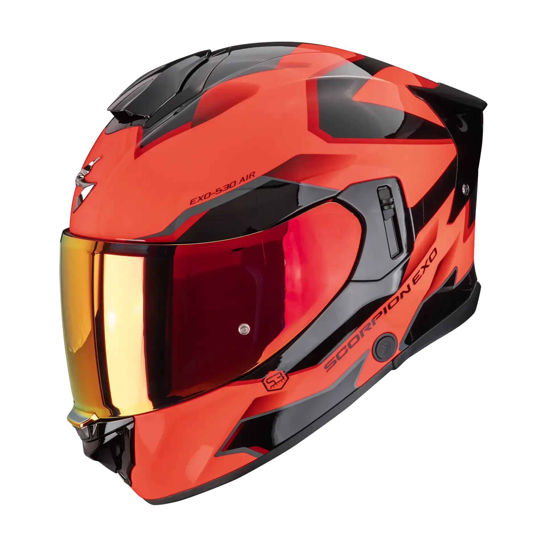 Scorpion EXO-530 Clip Red Black Vespucci