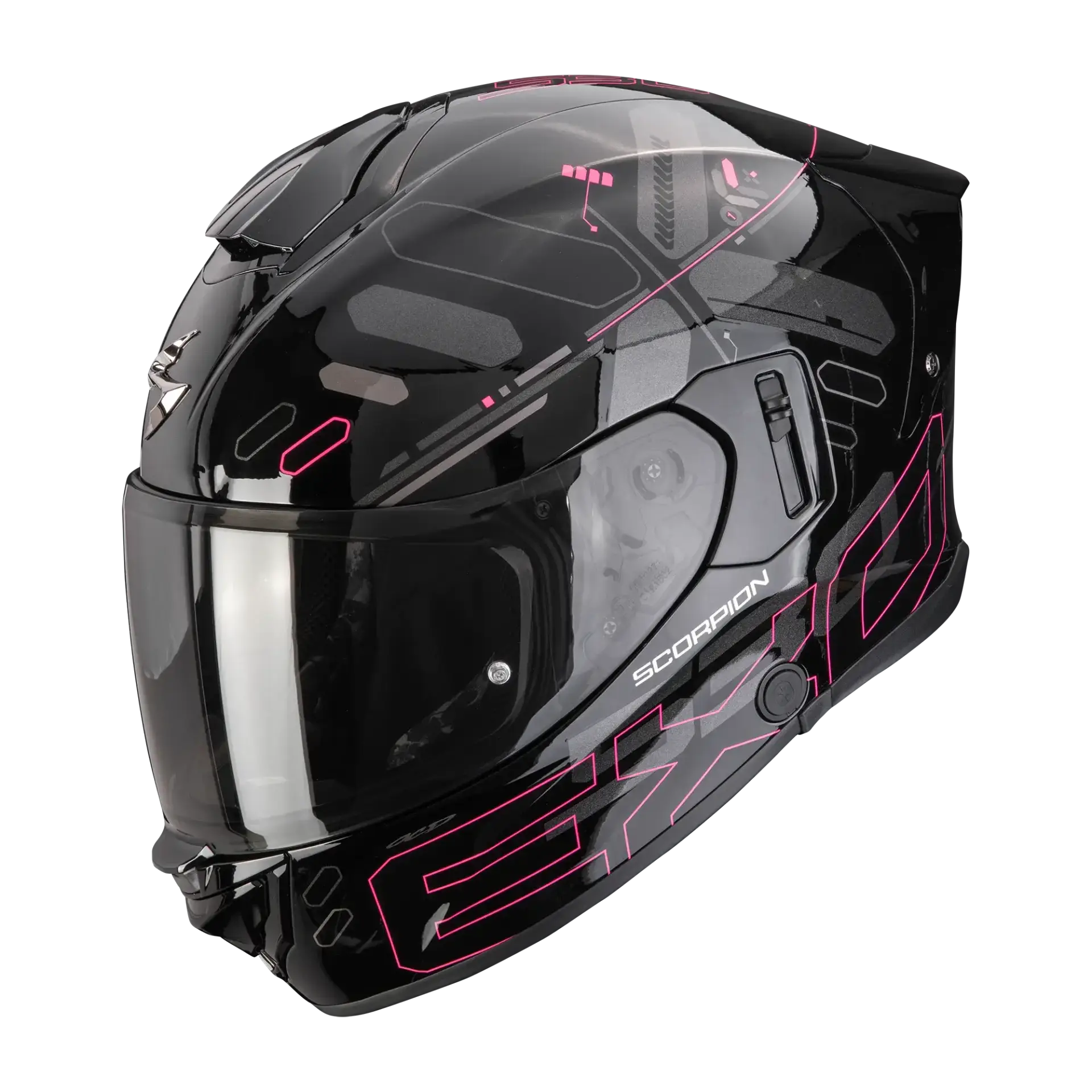 Scorpion EXO-530 Fond Noir Rose