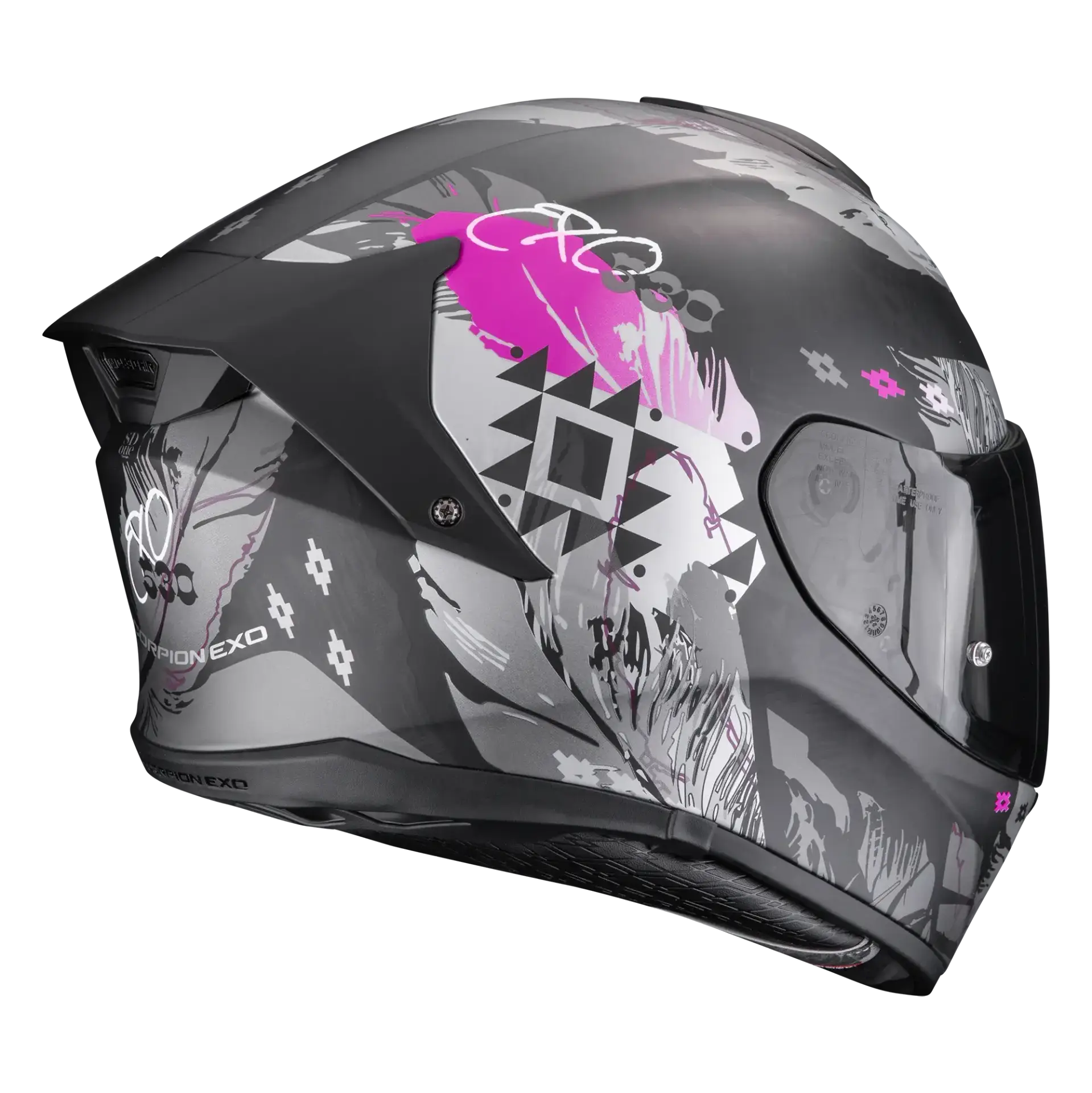 Scorpion EXO-530 Hadji Matt Black Pink - Vespucci