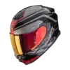 scorpionexo-gtspair-arten-foto1.webp Scorpion EXO-GT SP Air Arten motorhelm, schuin zijaanzicht met rood vizier