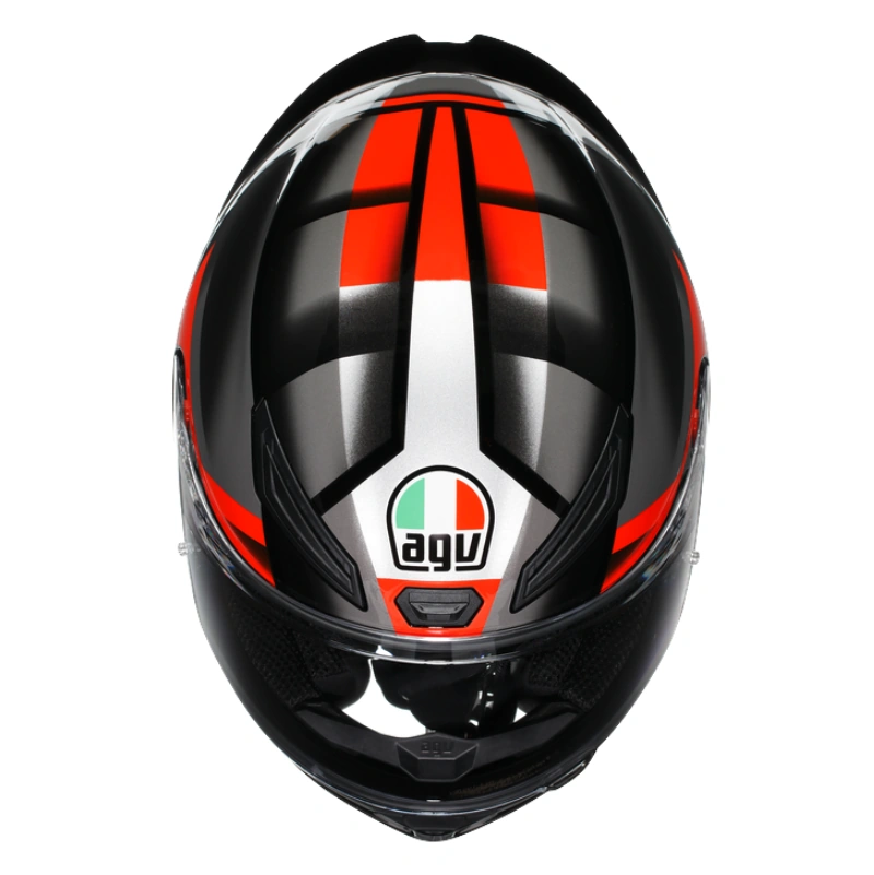 AGV K1 S Fastlap Noir Gris Rouge Design MotoGP Marco Bezzecchi