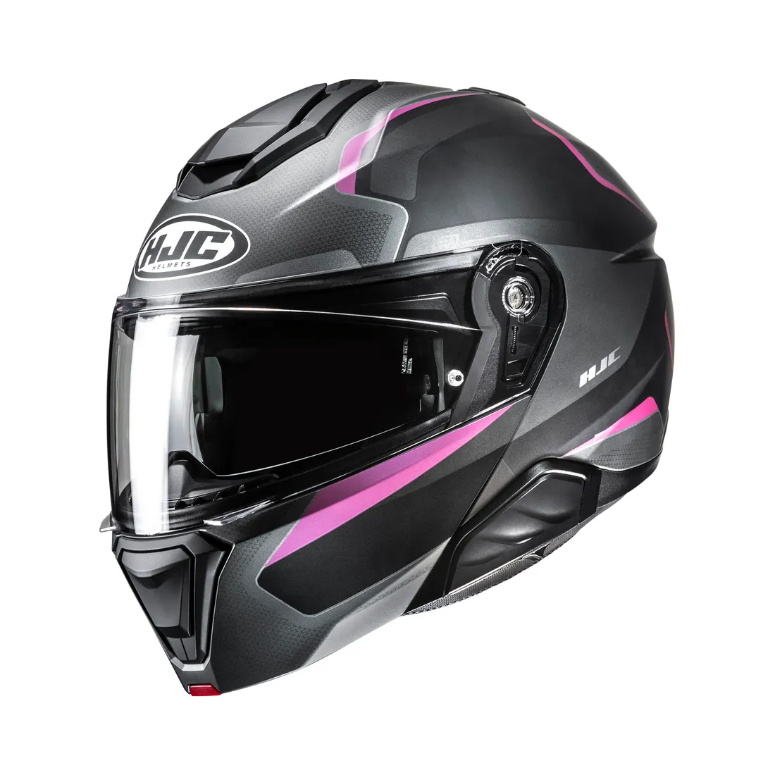 HJC i91 Felio Zwart Roze