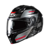 HJC i91 Dusk Zwart Rood