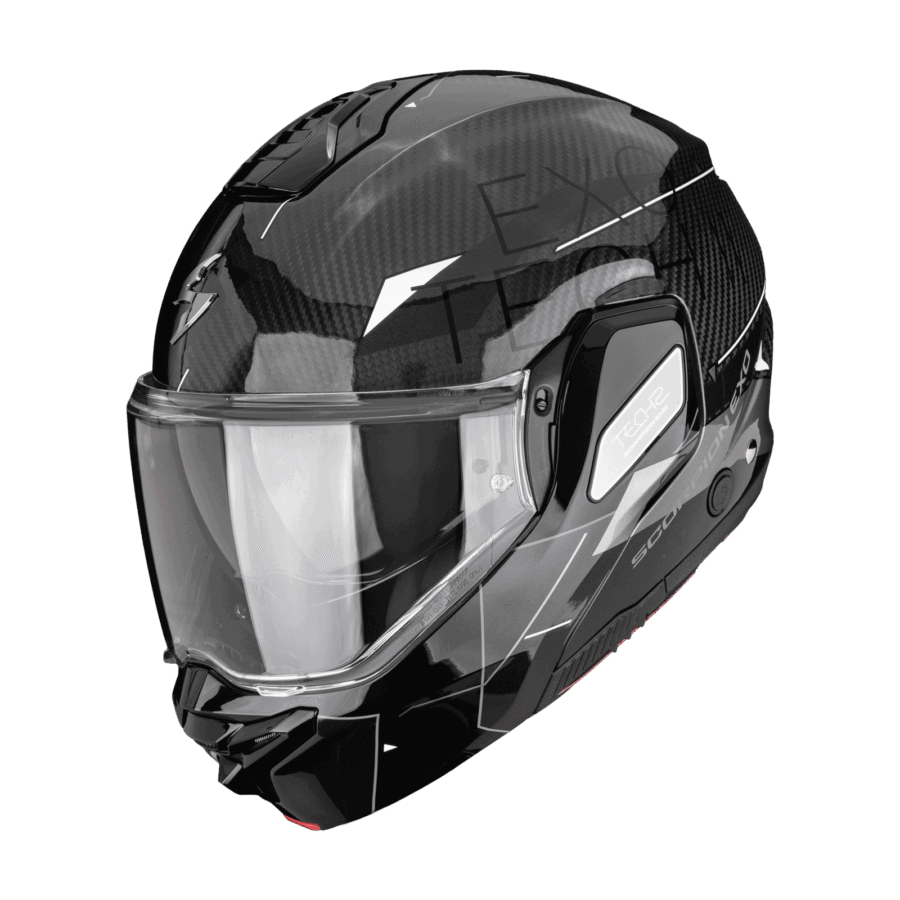 Scorpion EXO-TECH II Carbon VIATOR Noir Argent