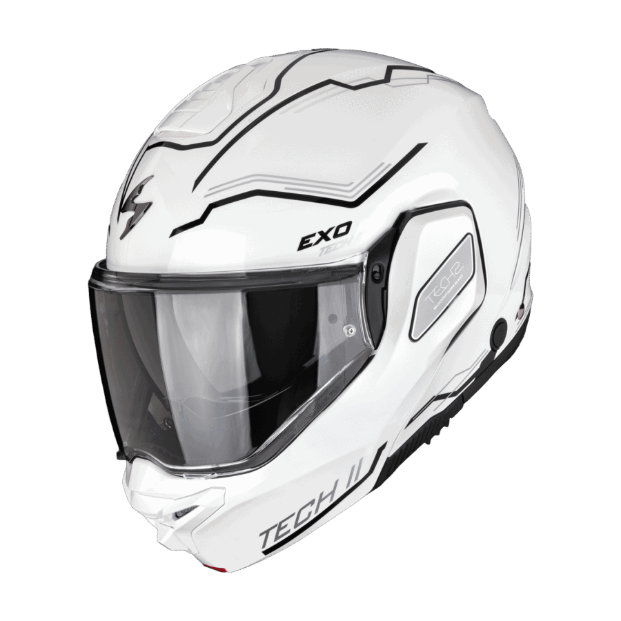 Scorpion EXO-TECH II Dash Blanc Argent Noir