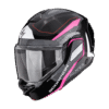 Scorpion EXO-TECH II Passager Noir Argent Rose