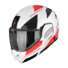 Scorpion EXO-TECH II Blanc, Argent, Rouge