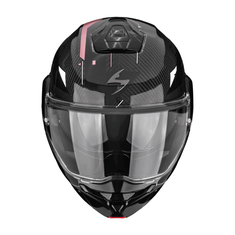 Scorpion EXO-TECH II Carbon VIATOR Noir et Rose