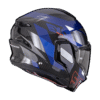 Scorpion EXO-TECH II Carbon DRIFT Noir Argent Bleu