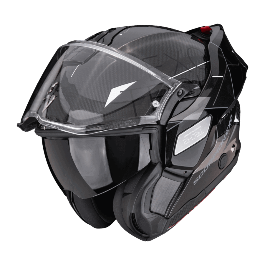 Scorpion EXO-TECH II Carbon VIATOR Noir Argent