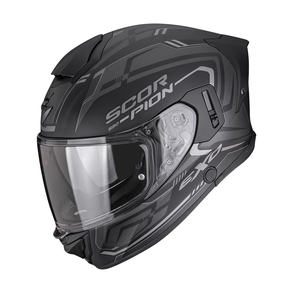 Scorpion EXO-530 Slope Noir mat Argent