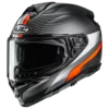 HJC F72 Carbon Eos Noir Orange